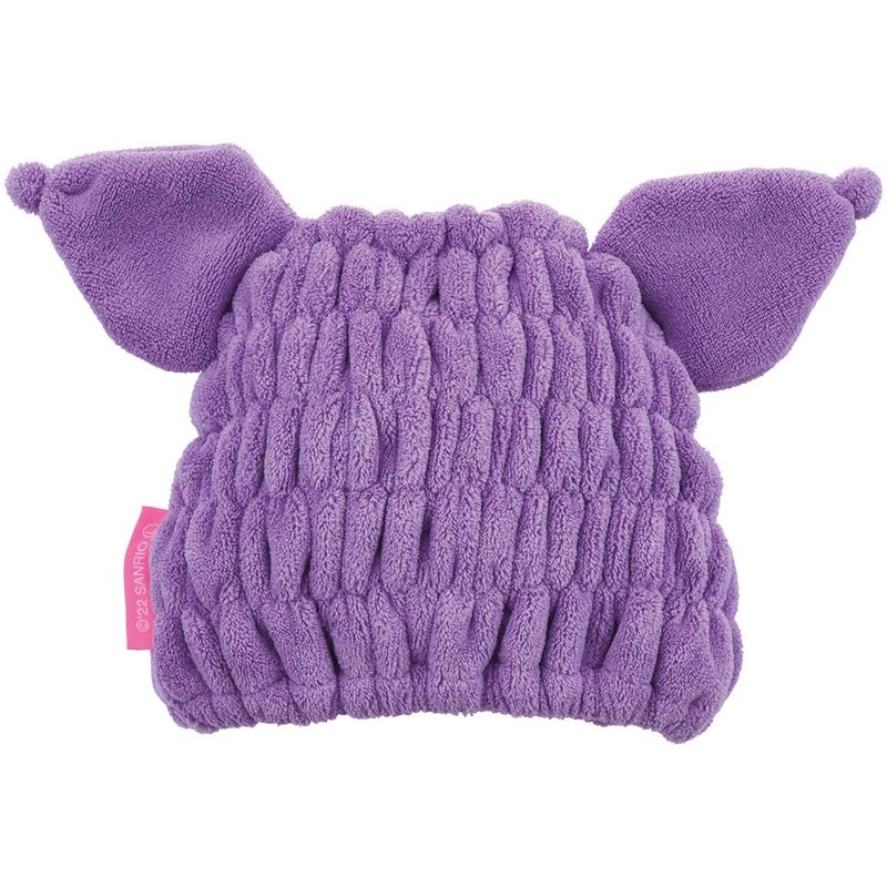 Skater TOC11-A Water Absorption Quick-Drying Animal Towel Cap, Chromi, Sanrio,
