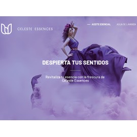 Aceite Esencial de Lavanda Celeste Essences, 10 Mililitros, Aromaterapia, Difusor, Tópico. (Lavanda)