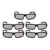 5 Pcs Solar Eclipse Glasses Safe Shades for Direct Sun