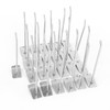 Wall Panel Hook, 15cm Carrier Shop 25pcs Hook Wall Shelf