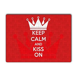 Makoroni - Keep Calm and KISS ON - Jigsaw Puzzle 80 pcs, DesA63