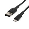 Belkin Belkin BoostCharge Braided Lightning Cable - 6.6ft/2M - MFi