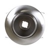 NICOR Lighting 6 inch Nickel Recessed Eyeball Trim Designed for