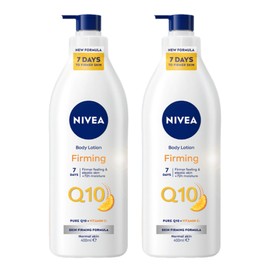 Nivea Q10 Body Lotion White 400ml 2pcs, 400g / 니베아 Q10 바디로션 화이트 400ml 2개, 400g