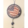 MINI PATRIOTIC BOTTLE CAP WIND CHIME-6005