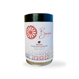 Banno Caffe Messina Blend Whole Bean Coffee Medium Roast 250g