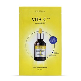 Missha Vita C Plus Ampoule Mask (1 Sheet) / 미샤 비타씨플러스 앰플 마스크1매