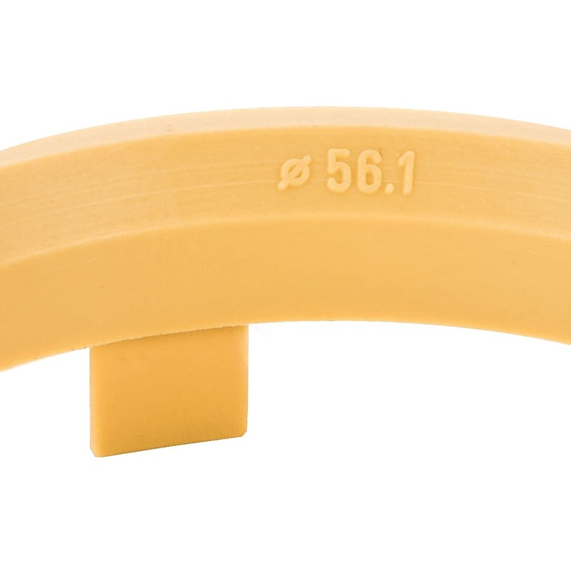 LST 4x Distanzringe Zentrierringe Gelb für Alufelgen Ø 56,1 mm-