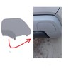 appRUN Rear Bumper Tow Bar Hook Cap Grey For DACIA
