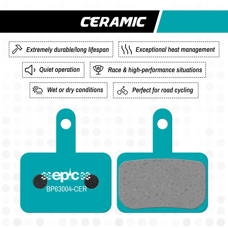 epic Disc Brake Pads for Shimano Brakes | B01S, B05S,