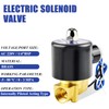ERGAOBOY 1/4 inch BSP 220 V brass electric solenoid valve