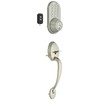 MiLocks BXF-02SN Digital Deadbolt Door Lock and Passage Handleset Combo