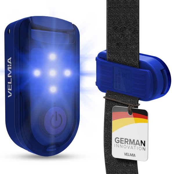 VELMIA Running Lights for Runners (2 Pack) for Maximum Safety