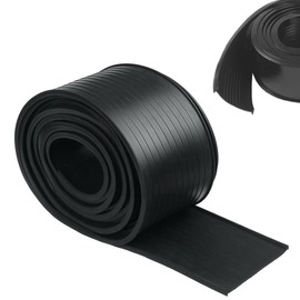 Inscrip Garage Door Seal, 5 m Garage Door Rubber Seal Strips, Garage Door Seal Bottom, Weatherproof Rubber Replacement Strips, Rubber Seal Strips, Garage Door Floor Seal, Rubber, Weatherproof Seal
