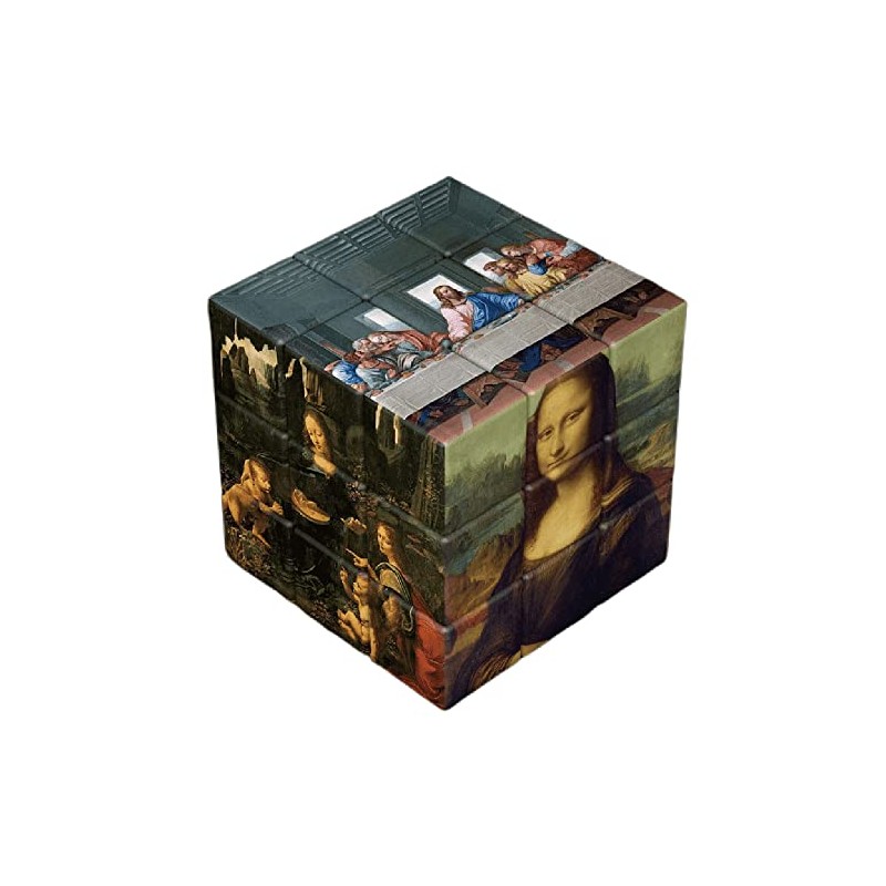 Famous Paintings Photo Magic Cube, Art Paintings Photo Magic Square,