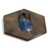 1 x Hexagon Coaster - Peregrine Falcon Bird Dive Cork