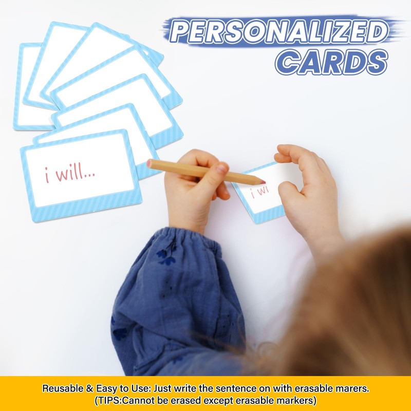 Visual Schedule Pocket Chart with 146 Cards for Classroom Kids,