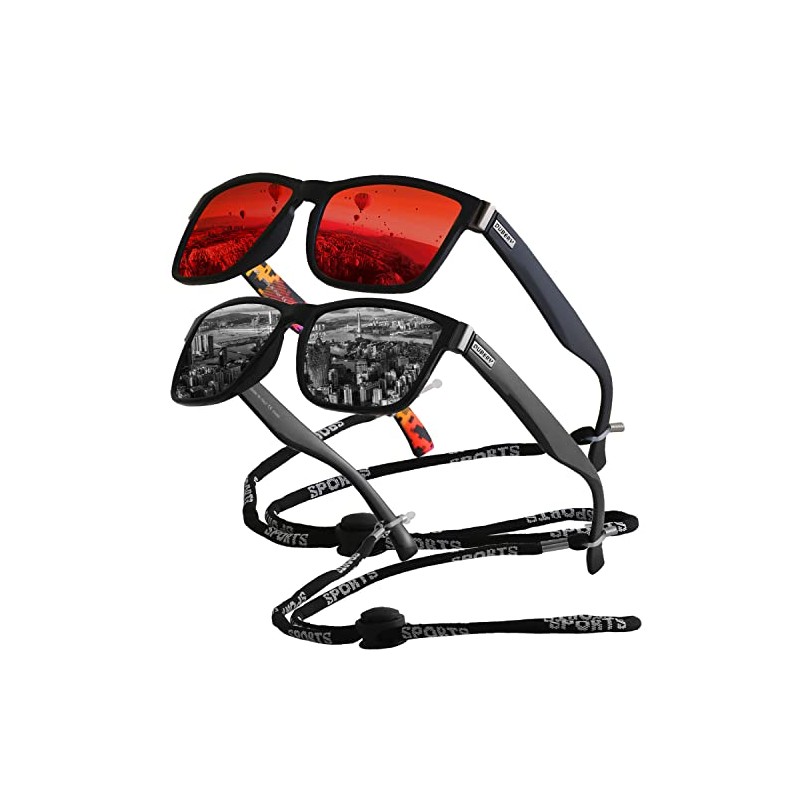 yoofun Polarized Sunglasses for Men Cycling Driving Fishing 100% UV