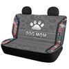 Howilath Dog Mom Paw Boho Floral Print 4 Pcs Car