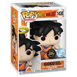 Funko Pop! Animation: Dragon Ball Z - Goku with Wings (Angel) Special Edition Multicolor Chase Glow Vinyl Figure Exclusive #1430