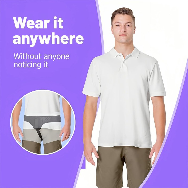 OPVYAEU Hernia Belt for Men and Women - Hernia Bandage