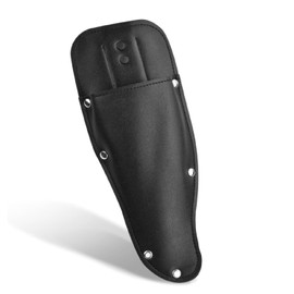 Tibapla Garden Pruner Sheath, Premium PU Leather Garden Scissors Case Sheath Pliers Holder for Belt, Pruning Scissor Cover for Gardening Tools Pliers Scissors Shears Clippers