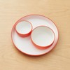 Tak JTN-0123-OR Kids Dish Bowl, Orange, Standard SS