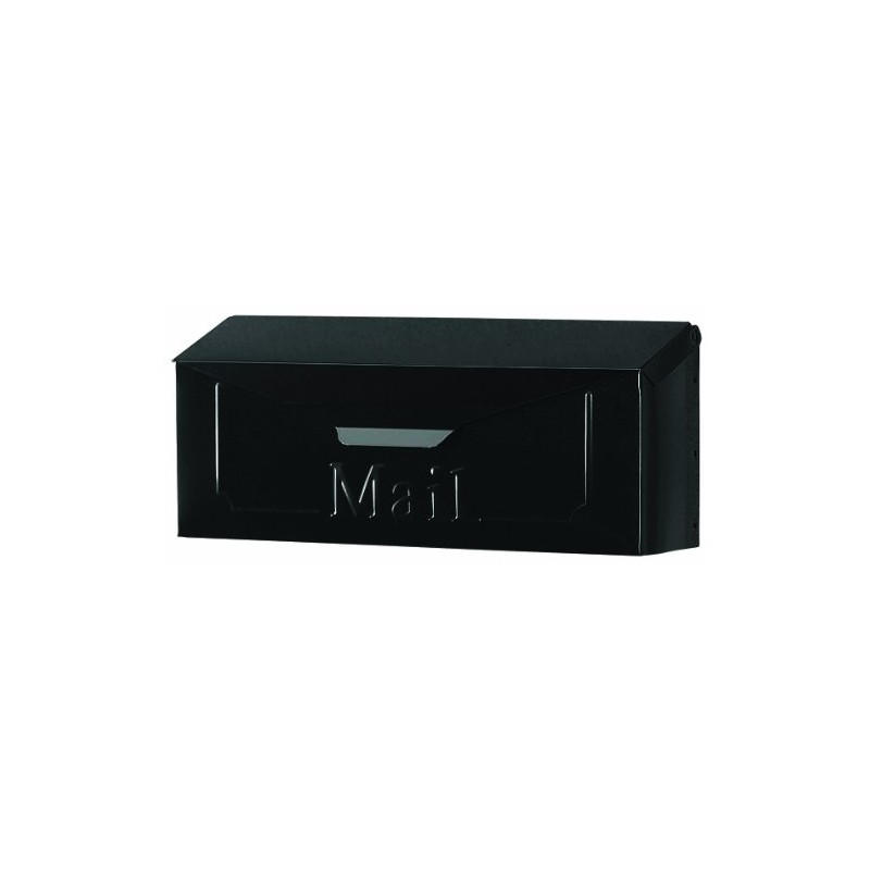 Gibraltar THHB0000 Standard Size Horizontal Style Wall Mount Mailbox, Black