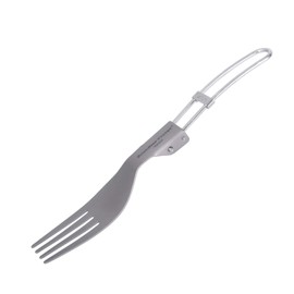 Boundless Voyage Titanium Folding Spoon Spork Fork Set Outdoor Camping Tableware Titanium Cutlery Lunchbox Cutlery Set Travel Cutlery Ti1023T