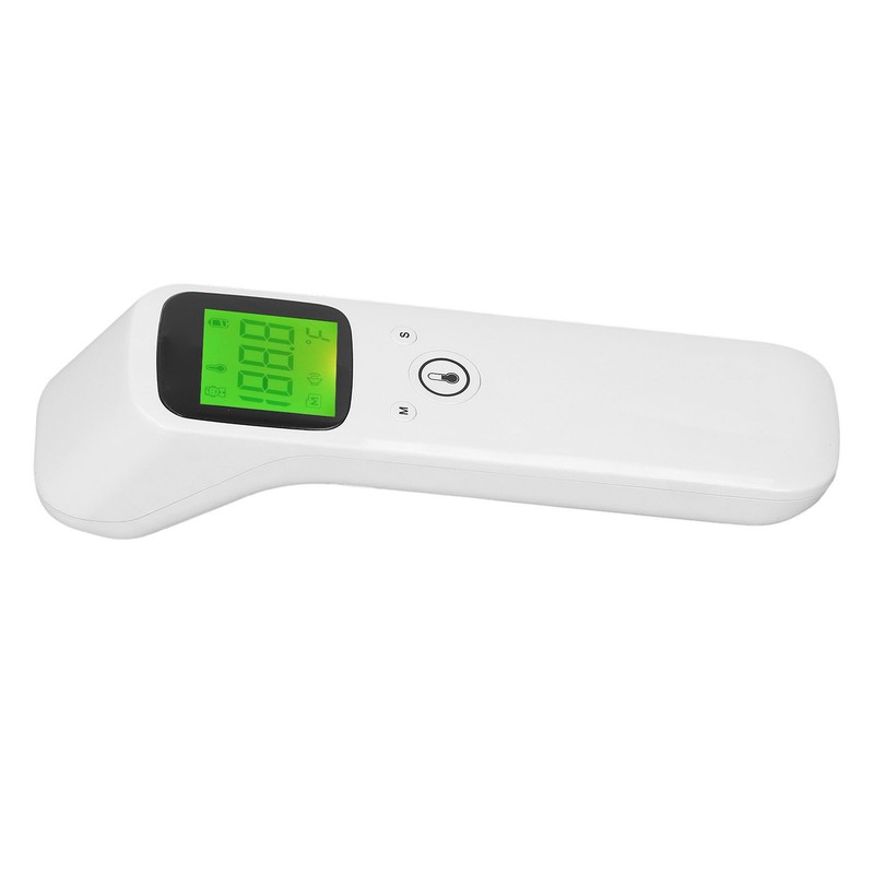 Forehead Thermometer White Large Display Memory Function Handheld Infrared Baby