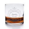 printplanet - Whiskyglas mit Namen Sandra graviert. - Leonardo® Whiskeyglas