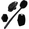 Set de 4 Cepillos de Silicona para Baño y Cuidado