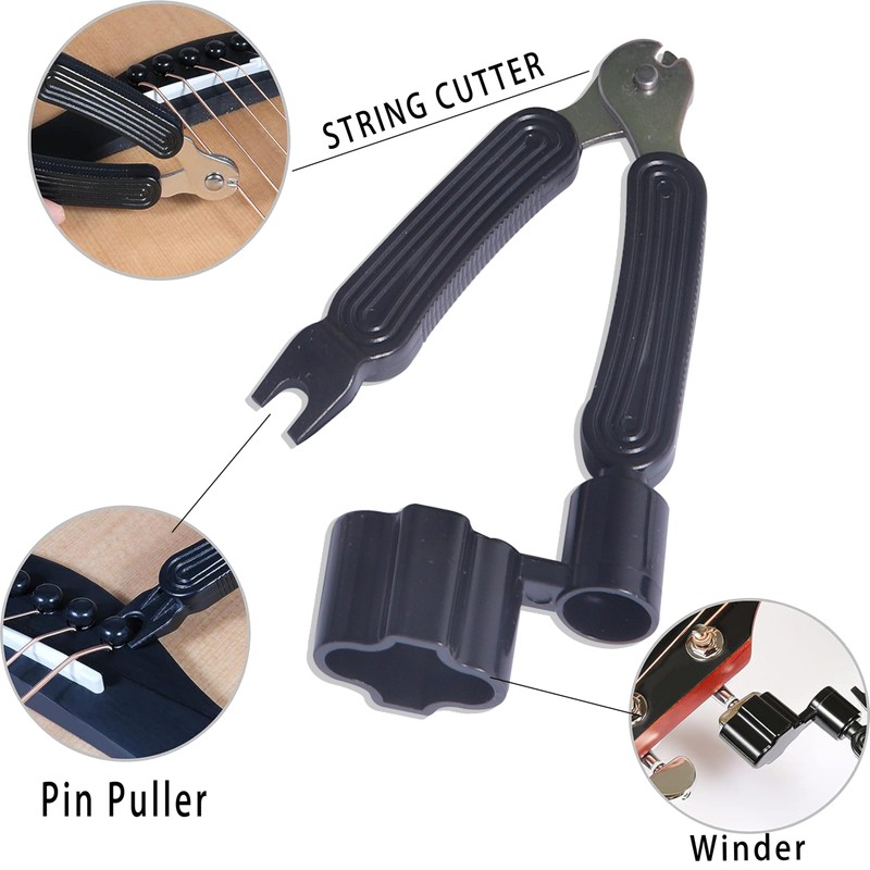 Guitar Cleaning Kit Including Guitar Work Mat,Guitar Neck Rest,Guitar String