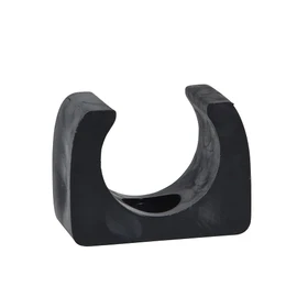 10 X 20mm Black Pvc U Clip Conduit Push In Saddle