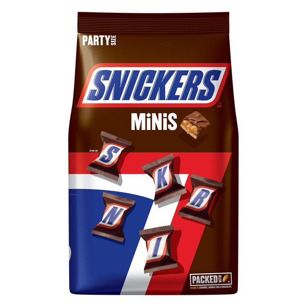 Snickers Minis Size Chocolate Candy Bars 40-Ounce Bag
