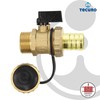 KFE Boiler Fill and Drain Ball Valve 1/2-Inch Shiny Brass