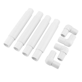 Square Embroidery Hoop, Plastic Cross Stitch Frame White Cross Stitching Frame Sewing Hoop Handhold Craft Clip Frame Embroidery Snap Frame Hoop DIY Sewing Tools for Cross Stitching (6x6 inches)