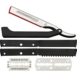 Dovo Shavette Disposable Blade Straight Razor Black