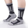 YUEDGE Men's 5 Pairs Wicking Breathable Cushion Comfortable Casual Crew