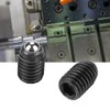 10pcs M8 Carbon Steel Screw Thread Ball Black Spring Plungers