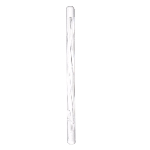 sourcing map Acrylic Embossed Rolling Pin 6.3 Inch Line Stripes