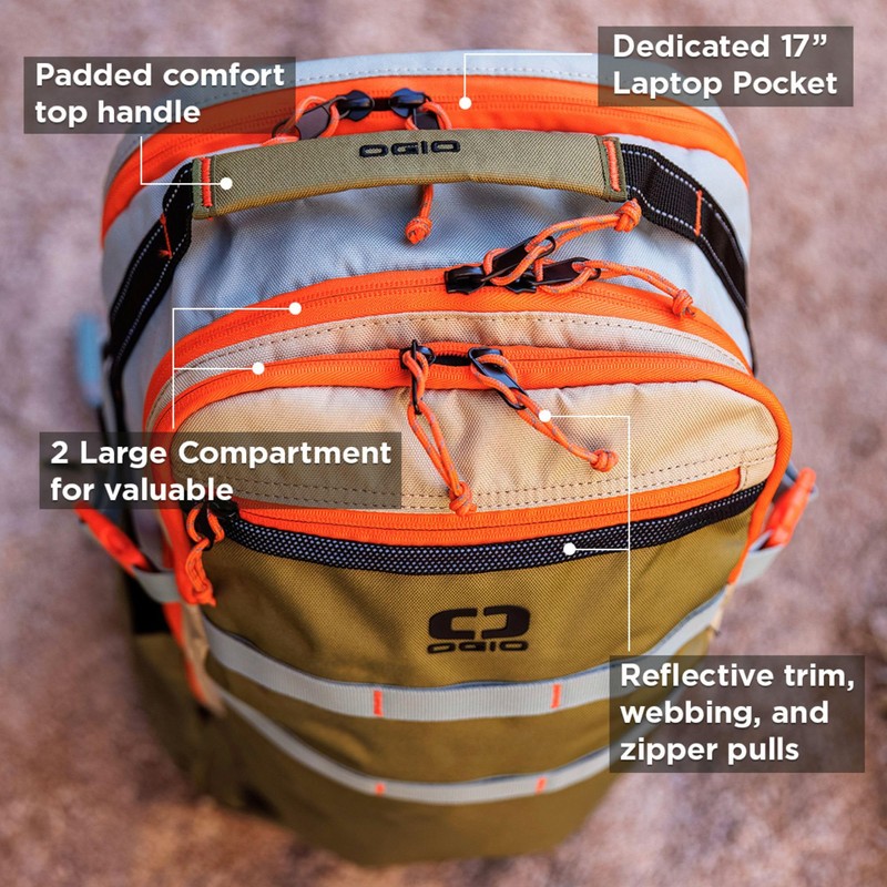 OGIO Alpha Backpack (25 Liter, Purple Passion)