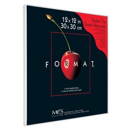 MCS, White 12x12 Inch Format Frame, 12 x 12