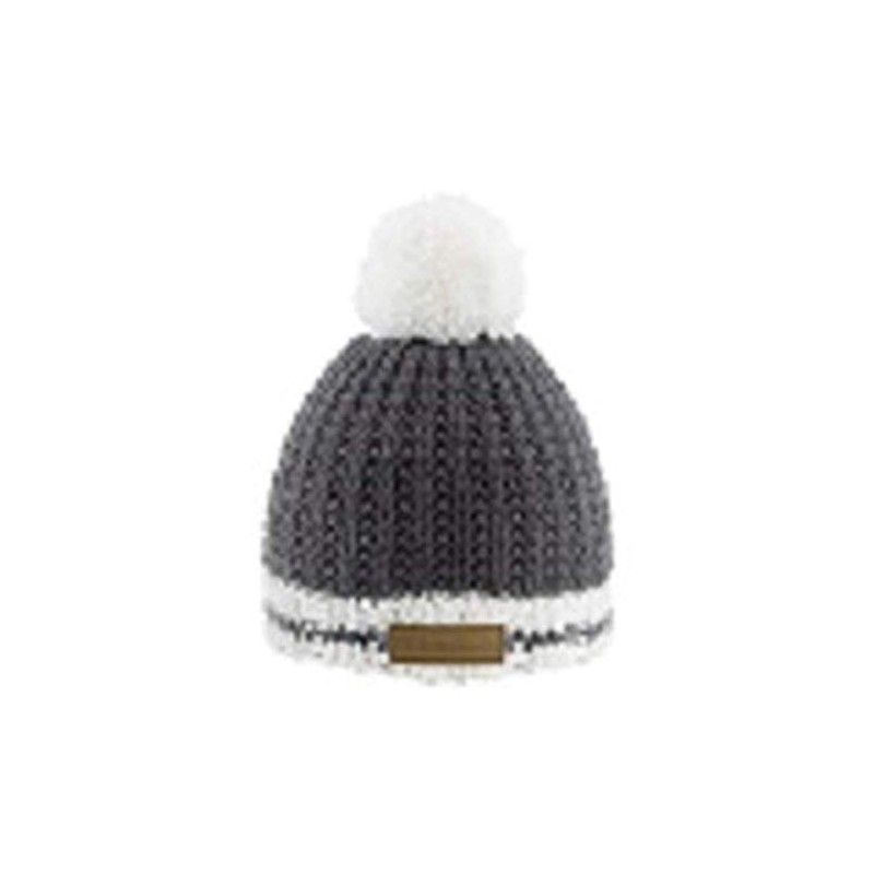 FC Schalke04 Women's Bobble Hat Anthracite, gray