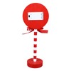 Christmas Stop Here Decor Metal Solid Wood LED Delicate Santa