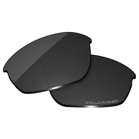 OOWLIT Replacement Sunglass Lenses for Oakley Half Jacket 2.0 OO9144 Black Elite Polarized