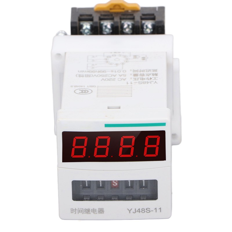 Time Relay Digital High Accuracy Programmable Time Delay Relay with