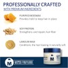 Natural Beeswax Paste for Men, Hair Styling, 2 oz. by
