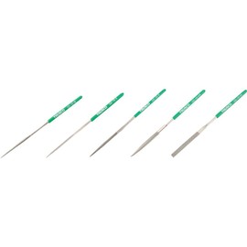 TRUSCO GS-10-SET Diamond File Precision Blade Length 2.0 inches (50 mm) Set