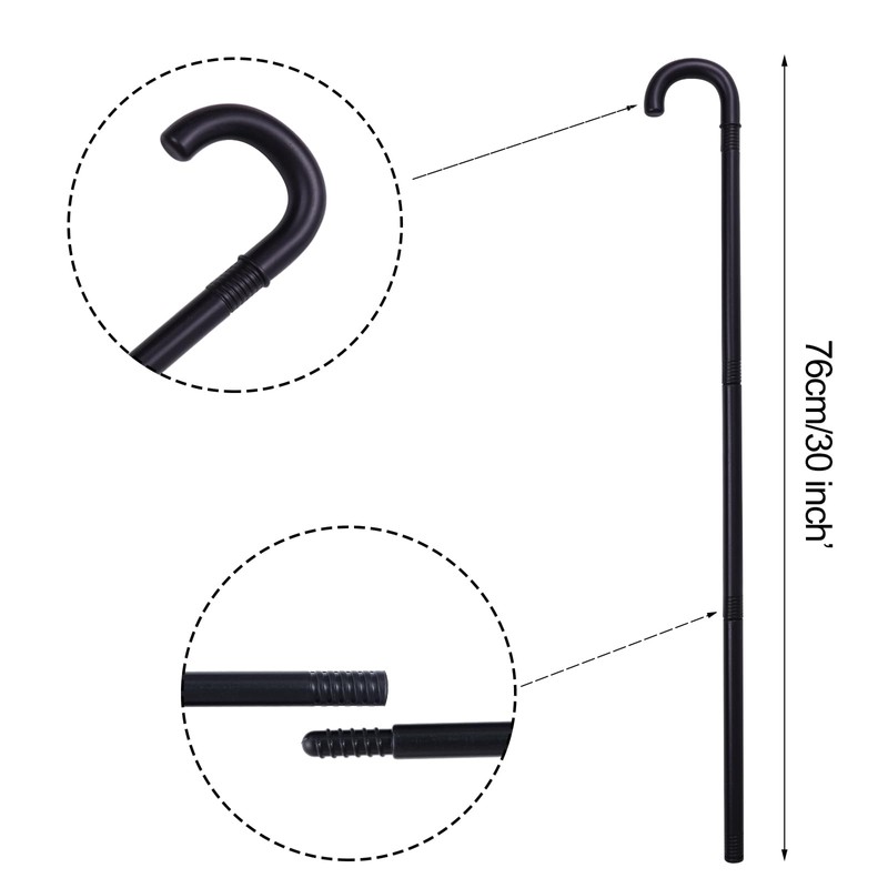 SUMERSHA Old Lady Costume Set Granny Wig Glasses with Chains